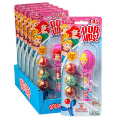 Pop Ups Lollipop Princess Blister * 12 Pack