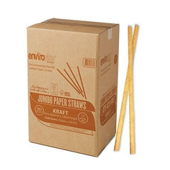 Envirostar Jumbo Paper Straws 250 Straws