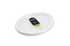 Lemon & Lime - Plastic Oval Plate 31X24.5Cm 12X 20pk
