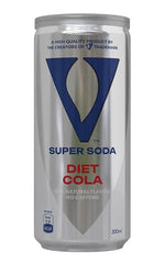 V7 - Super Soda - Great Cola Diet - 250ml x 24 Pack