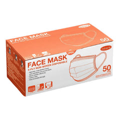 Beare - Face Mask 3ply Non Woven Disposable 50pcs