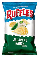 Ruffles Jalapeno Ranch Potato Chips 184g * 15 Pack