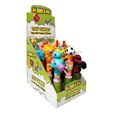 Koozby Toy Candy Toy With Candy & Sticker 12 Pack