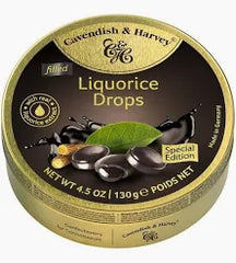 Cavendish & Harvey - Liquorice Filled Drops 130g