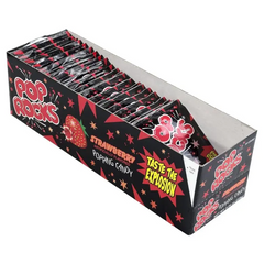 Pop Rocks Strawberry Popping Candy 7g * 50 Pack