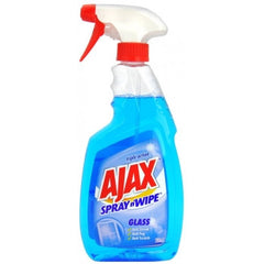 Ajax Spray N Wipe Glass Cleaner 500ml
