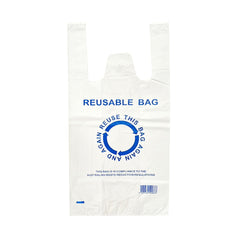 Reusable Plastic Carry Bag - Medium