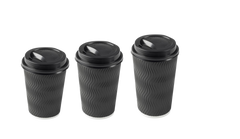 Forest Packaging 12oz/16oz Coffee Cups Lids 1000pcs