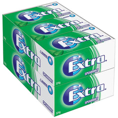 Wrigley's - Extra - Spearmint Chewing Gum 14g x 24 Pack