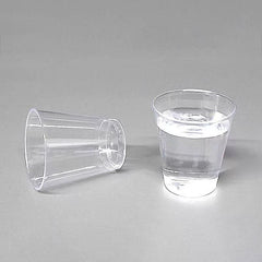 24pk Clear Series Plastic Party Shot Glasses