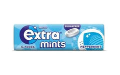 Wrigley's - Extra - Peppermint Chewing Gum 16 x 24 Pack