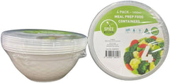 Spice Kitchen - Australian Made - Plastic Noodle Bowl 1050ML 4 Pack