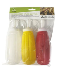 Spice Kitchen - Squeezy Sauce Dispensers 300ml 3 pack