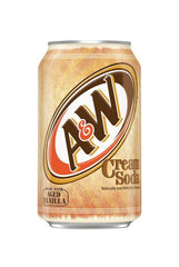 A&W ZERO CREME SODA 355ML*12