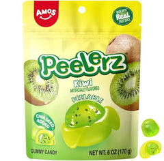 Amos Peelerz Kiwi Bag 170g * 12 Pack