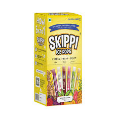 Skippi - Ice Pops - Yellow 32ml x 12 Pack