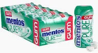 Mentos Pure Fresh Chewing Gum Bottle - Spearmint 30g * 10 Pack