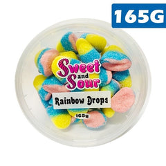 Sweet N Sour Tub - Rainbow Cream Drop 165g