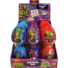 Teenage Mutant Ninja Turtles (TMNT) Embossed Eggs 10g * 18 Pack
