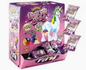 Fini Unicorn Balls Fizz Bubble Gum 200 Pieces