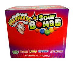 Warheads Sour Bomb 12 X 50g