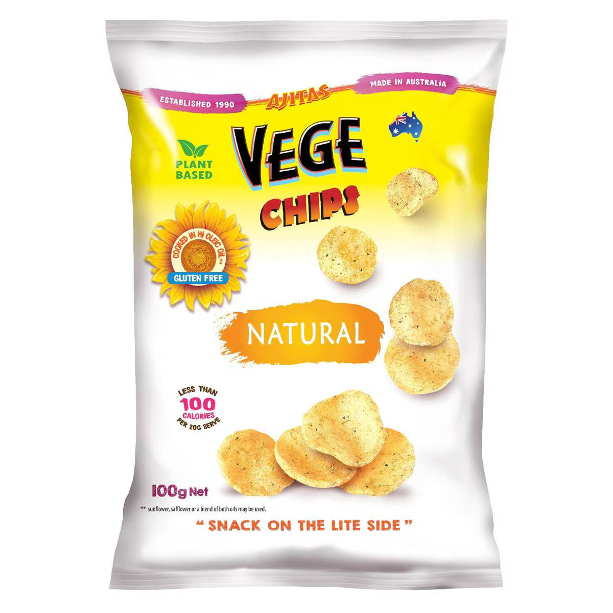 100G VEEE CHIPS NATURAL
