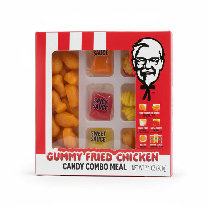 KFC GUMMY FRIED CHICKEN 201G*6