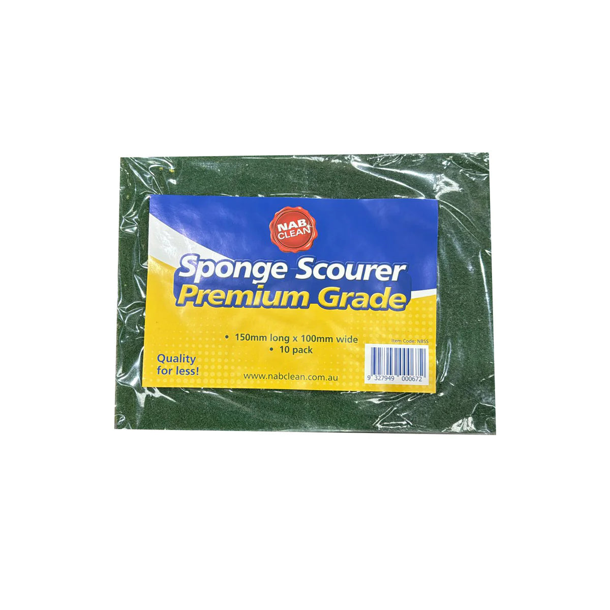Nab Clean Scourer Premium Grade 10pk