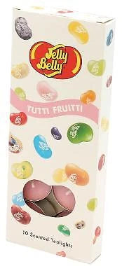Jelly Belly Tealight Tuttifrutti Candle 10 Pack