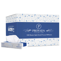 Provada Premium 2ply Facial Tissue 100 Sheets 48pcs