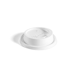 White 8oz Coffee Cup Lid 1000pcs
