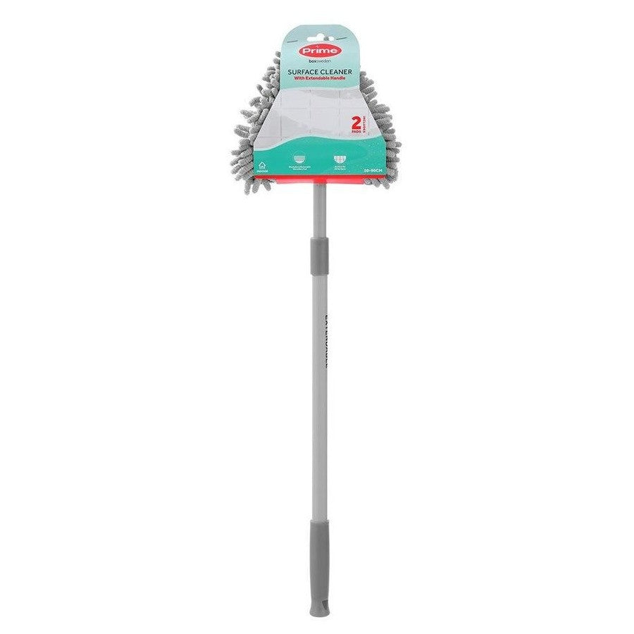 Prime Surface Dual Head Cleaner With Extendable