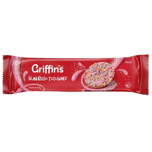 Griffins Hundrreds & Thousands Biscuits 200g