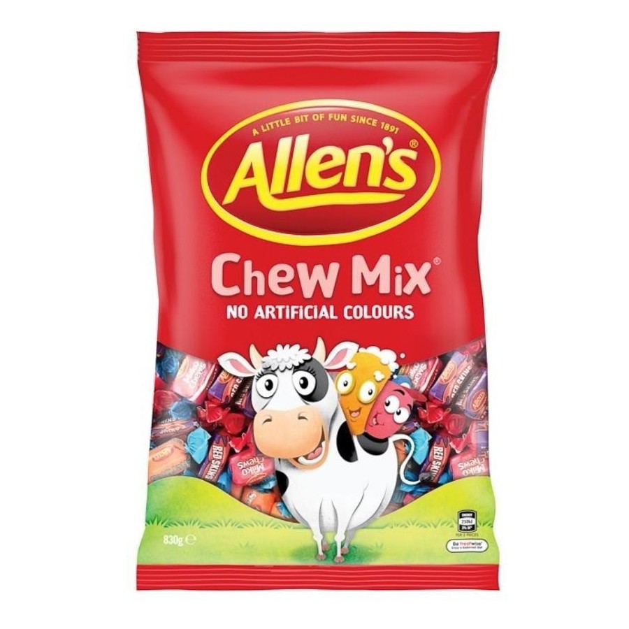 Allen's Chew Mix Lollies 830g