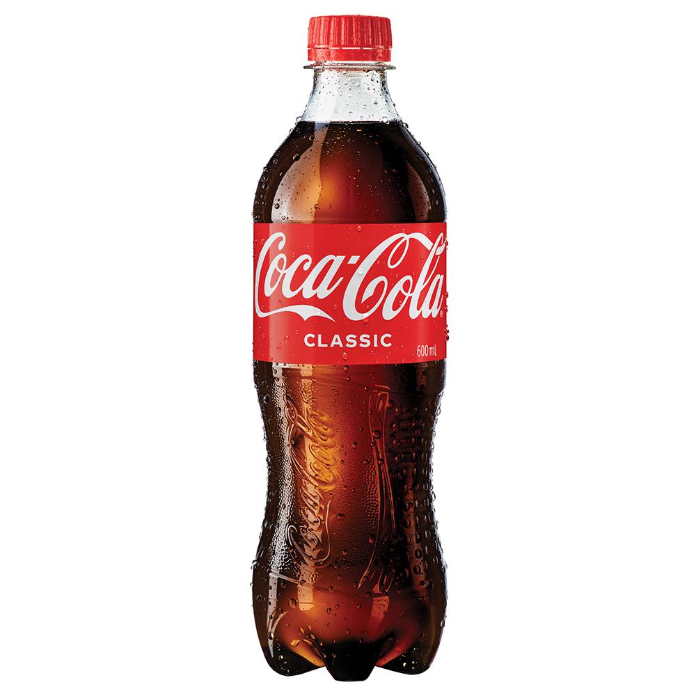 Coca Cola - Classi Pet Bottles 600ml x 24 Pack