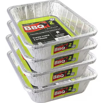 Lemon & Lime - Foil Tray With Lid 8pk