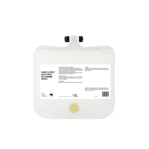 Hand & Body Soap White –  15LT