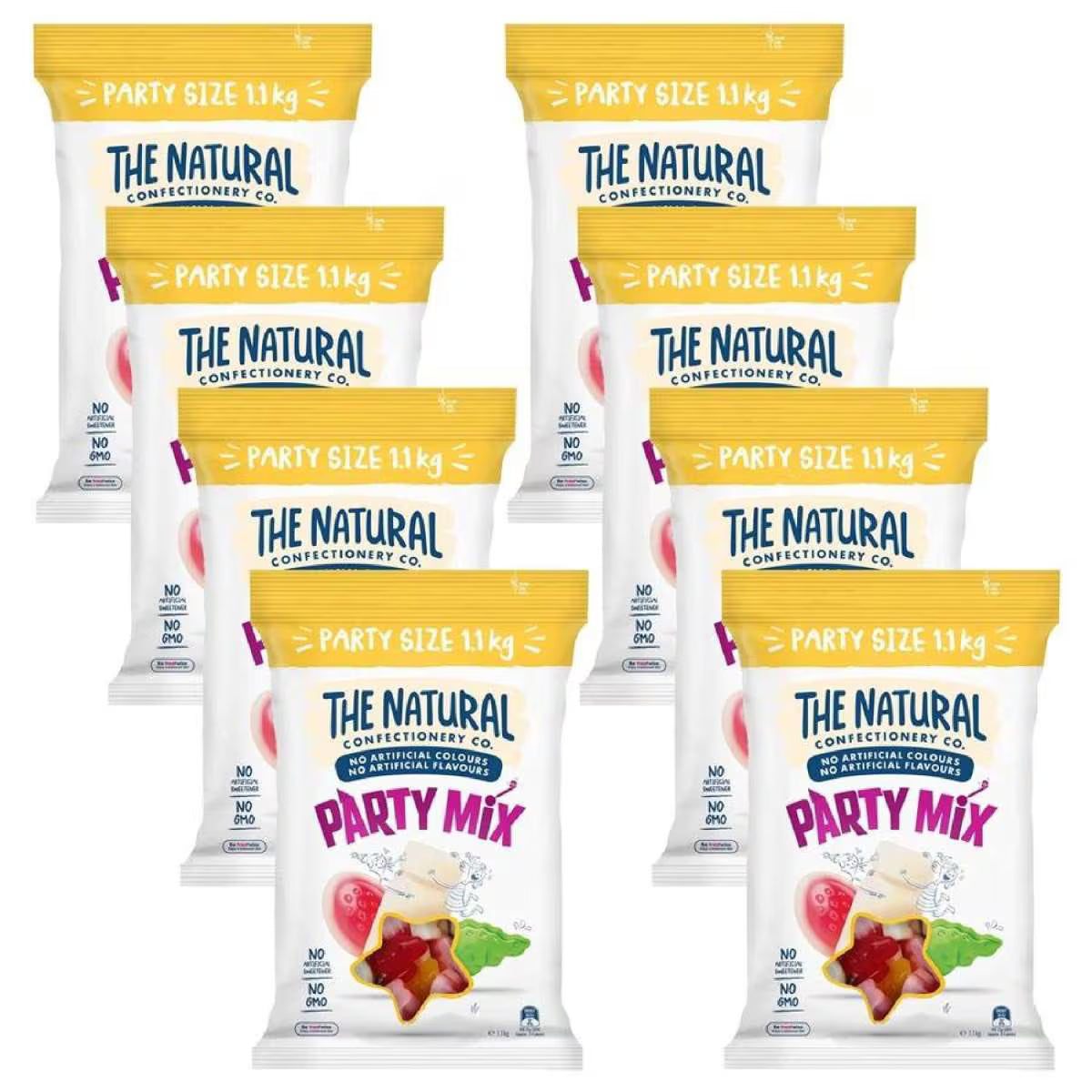 The Natural Confectionary co Party Mix 1.1kg x 8