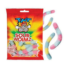 TNT Sour Woimz 140g x12