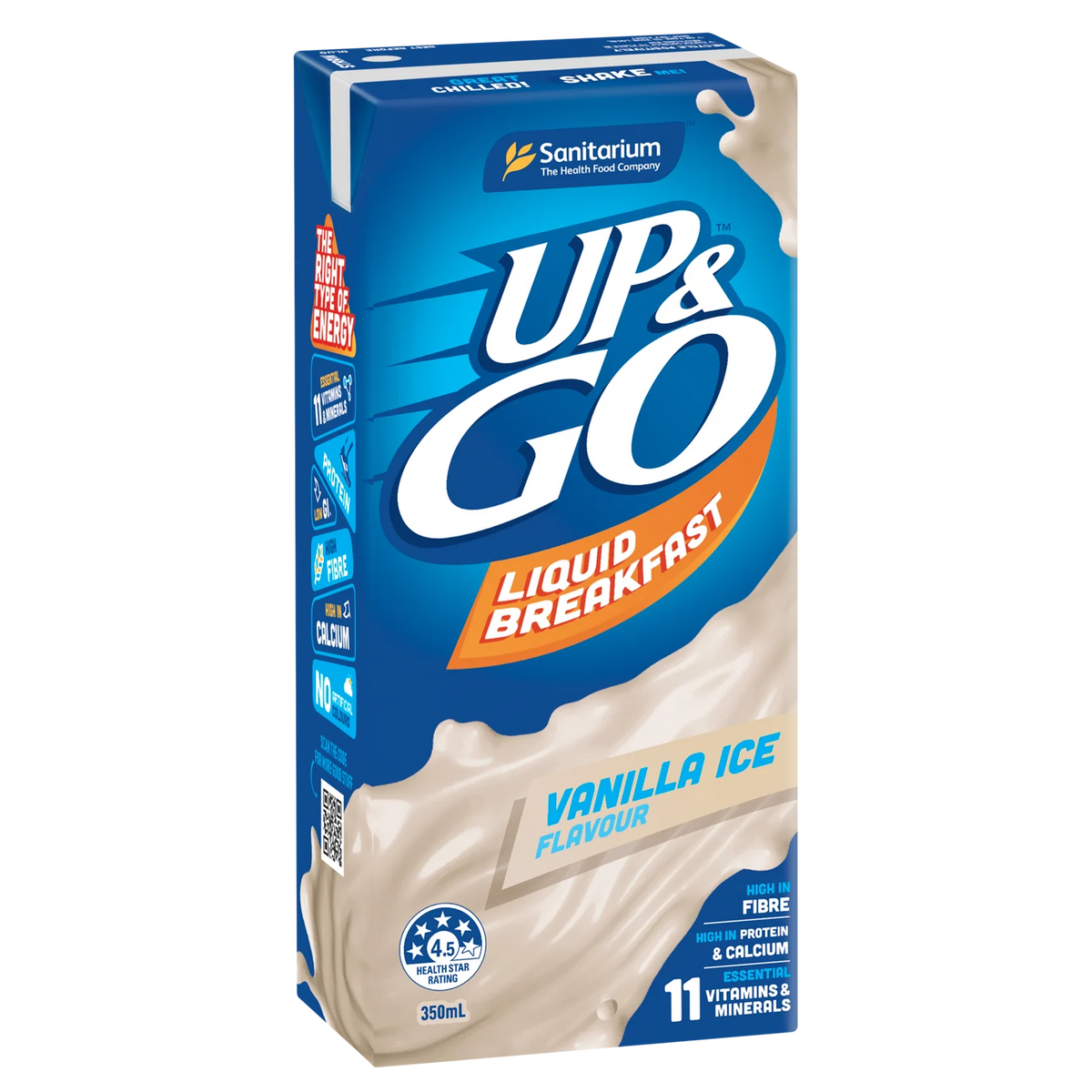 350ML UP&GO VANILLA ICE