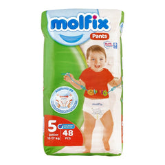 Molfix - Pants 5 Junior 12-17 kgs - 48 Pcs