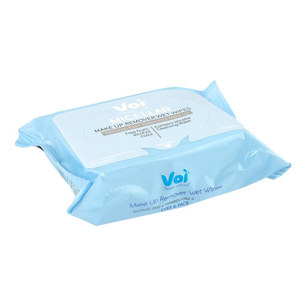 Voi - Micellar Makeup Remopver Wet Wipes - 25pcs