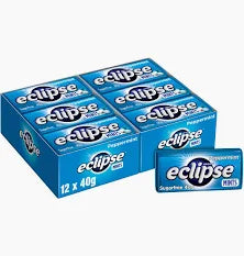 ECLIPSE MINT PEPPERMINT 40G*12