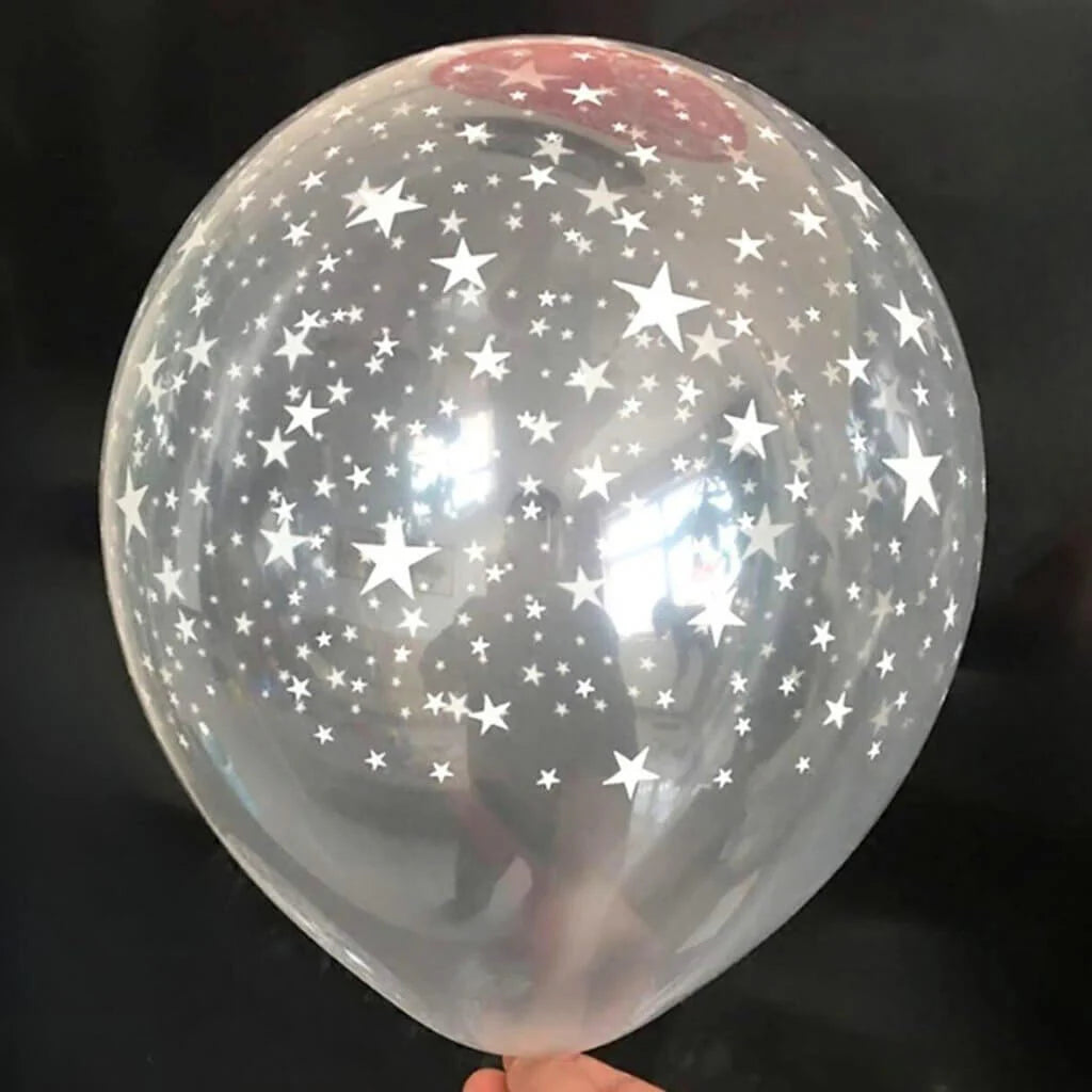 Unique Party - Balloons Transparent 12'' 30.4cm 10pk
