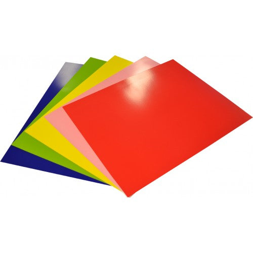 Rainbow poster Board 400gsm 510mm X 640mm 10 Sheets Assorted.