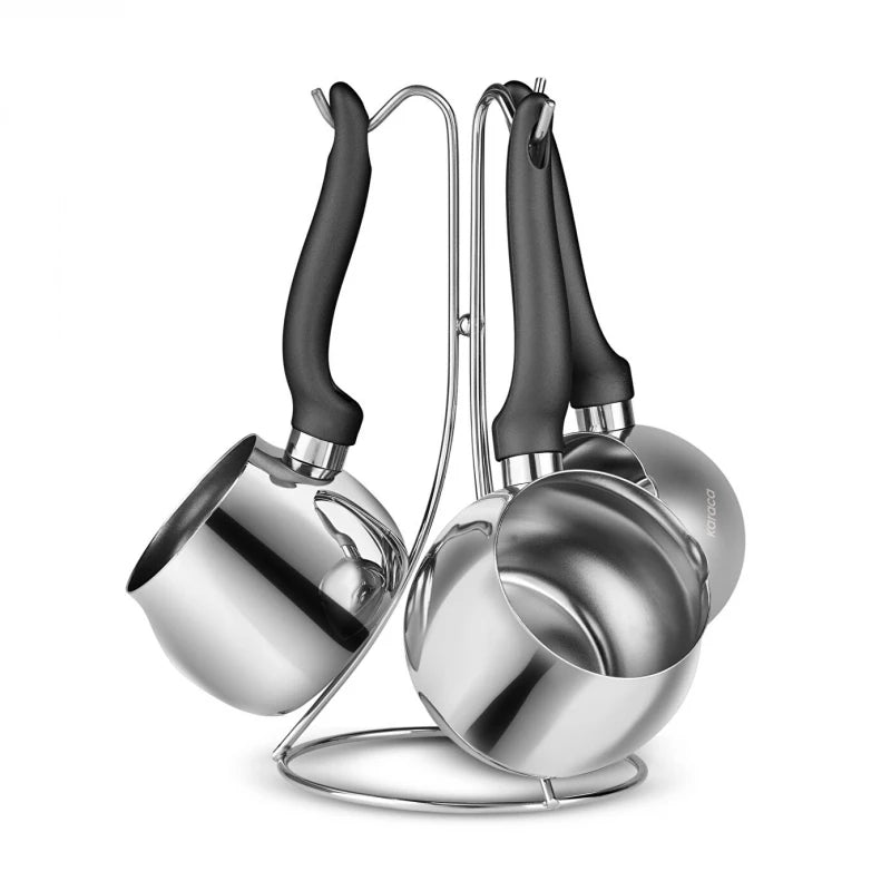 Cezve Stainless Steel 3pc