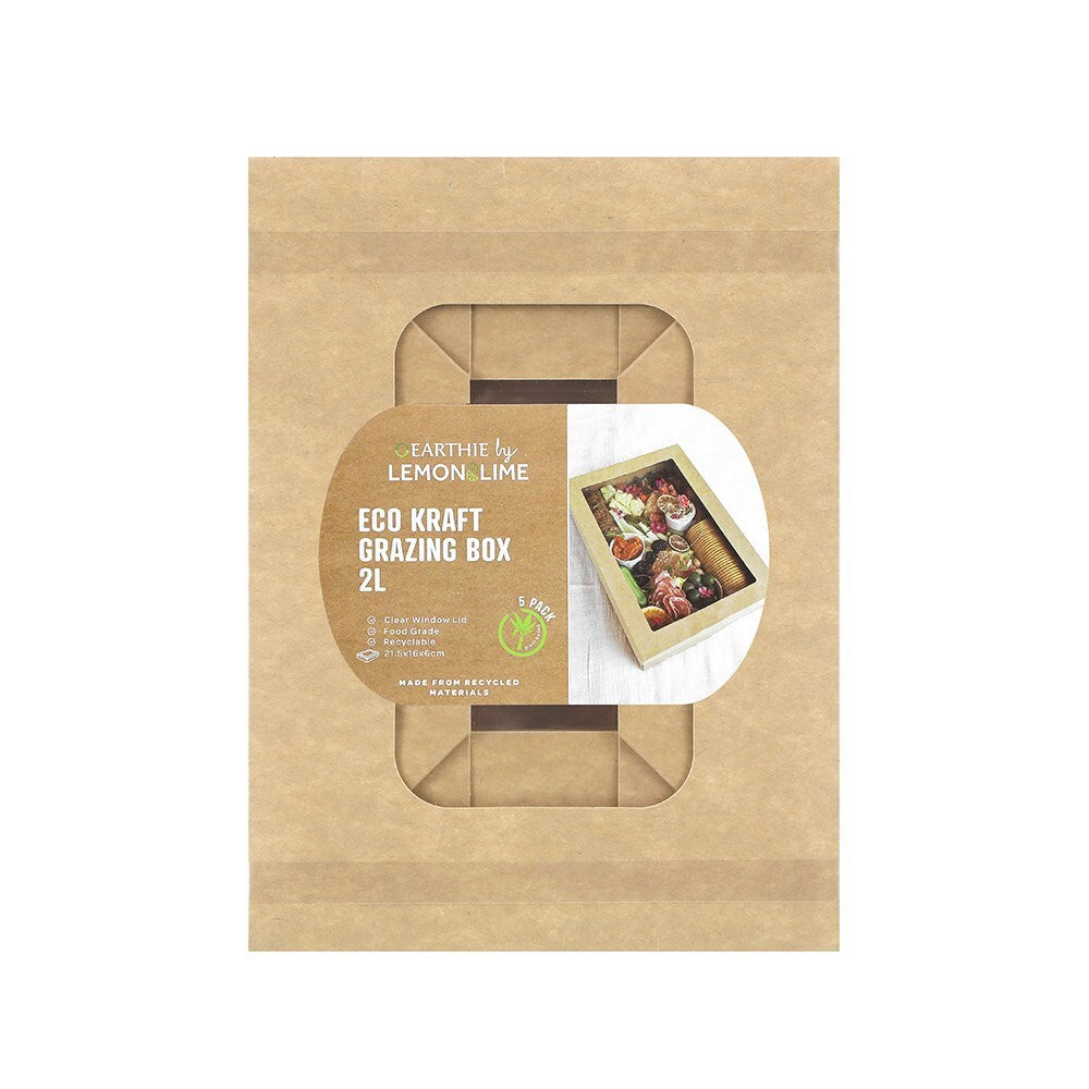 Lemon & Lime - Eathie - Eco Kraft Grazing Box 2L 5pk