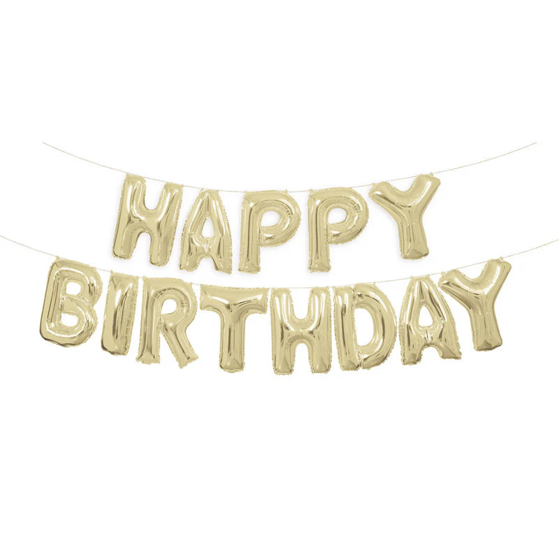 H/B Day 14 Foil Bln Kit Champagne Gold