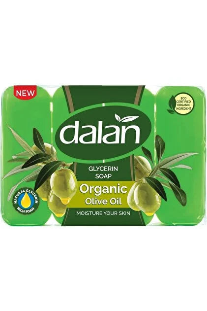 Dalan Organic Olive Oil Shower Soap 4X 150g