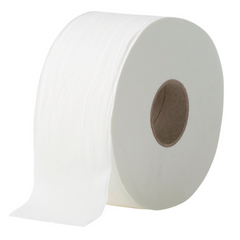 Gentility 2ply Jumbo Toilet Tissue 300m x 8 Rolls Individually Wrapped